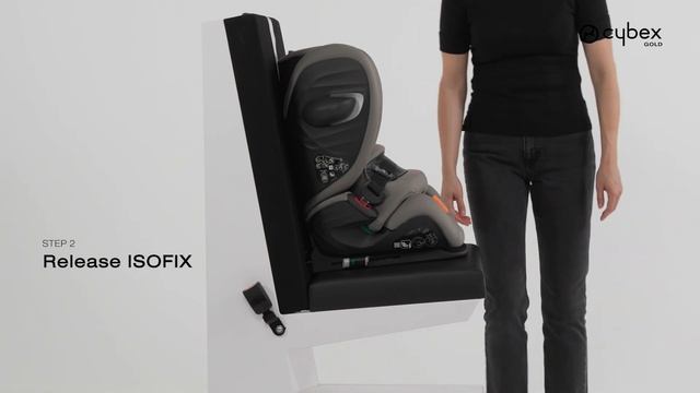 Как снять автокресло с Isofix Pallas G i-Size CYBEX
