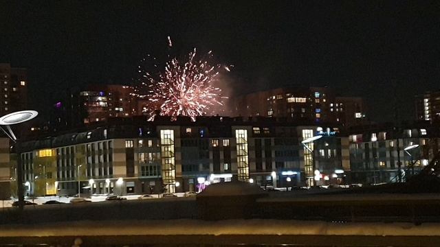 Новогодний салют 2024