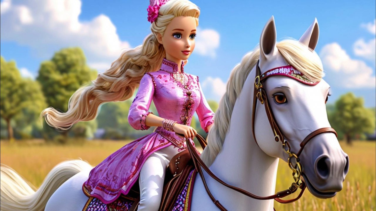 СКАЗКА ДЛЯ ДЕТЕЙ КУКЛА БАРБИ И БЕЛАЯ ЛОШАДЬ. Я СКАЗКА | ДЕТСКИЕ СКАЗКИ | СКАЗКИ ДЕТЯМ НА НОЧЬ