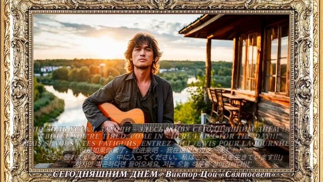 «ЗДЕСЬ ЖИВУ СЕГОДНЯШНИМ ДНЁМ» 2025 акустика Виктор Цой «Святосвет» subtitles: English, Français, 中国人