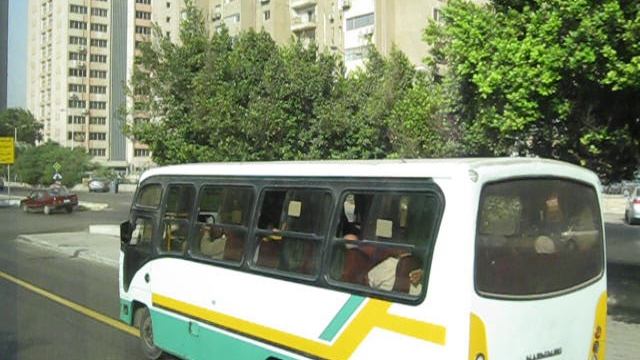 Каир из окна автобуса!