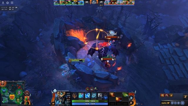 DOTA 2NYX ASSASSIN Украл Аегис  Aegis