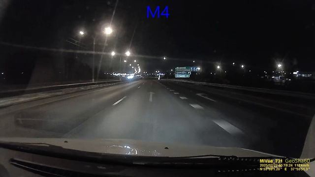 Тамбов-Москва-Тула-Тамбов. Часть1 М6-М4 - МКАД