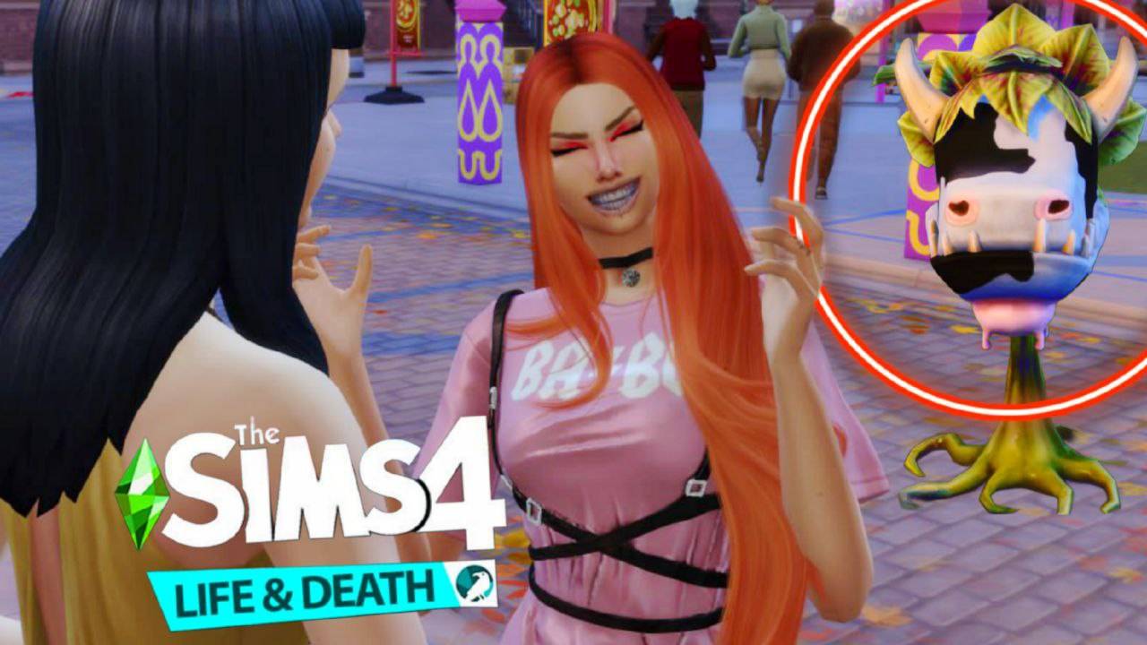 Sims 4 - ЖВАЧНОЕ РАСТЕНИЕ И КРИМИНАЛ - "The Sims 4: Жизнь и смерть" #28