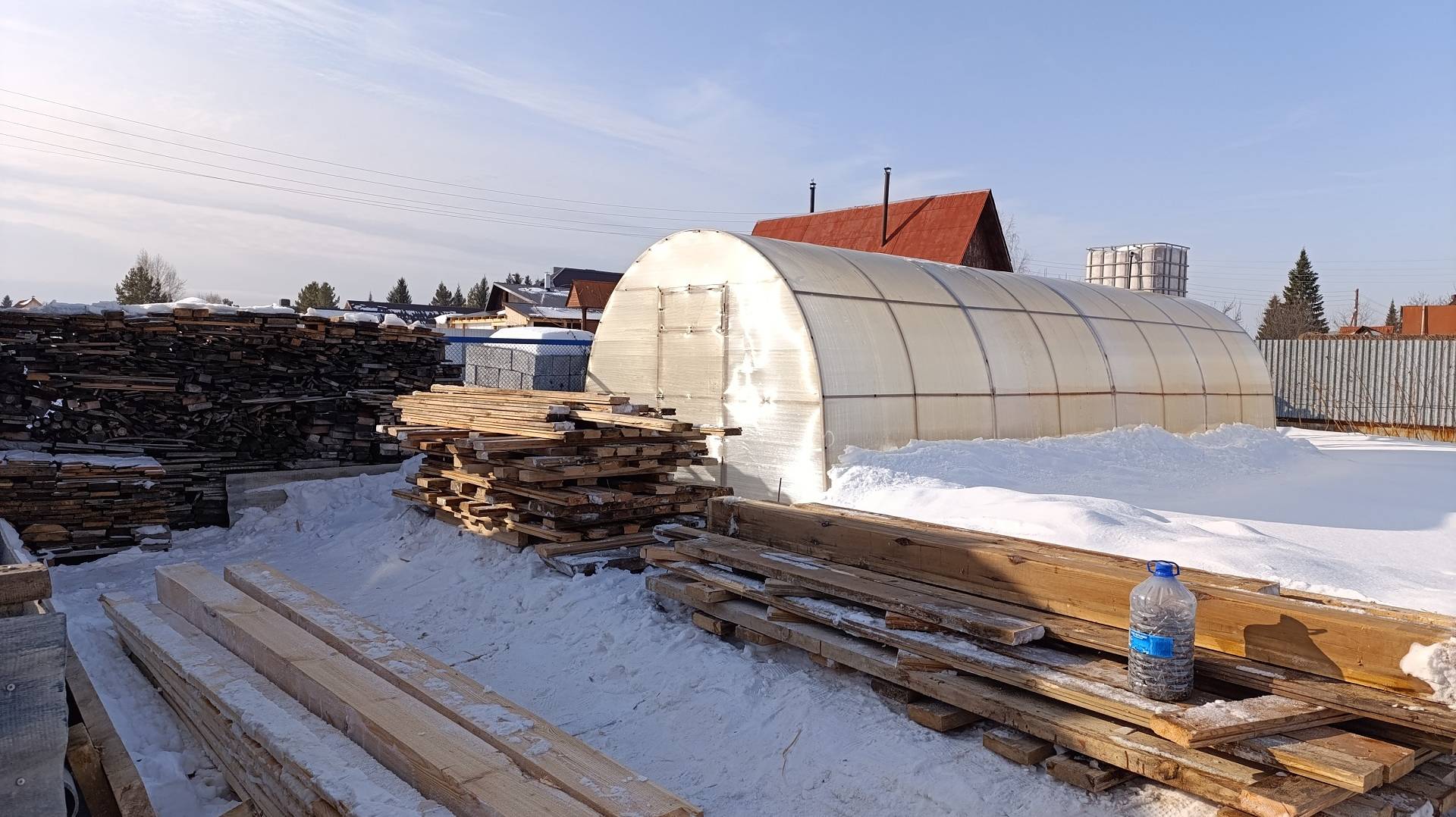 Уборка после ремонта бани. 5-6 марта 2025 г.