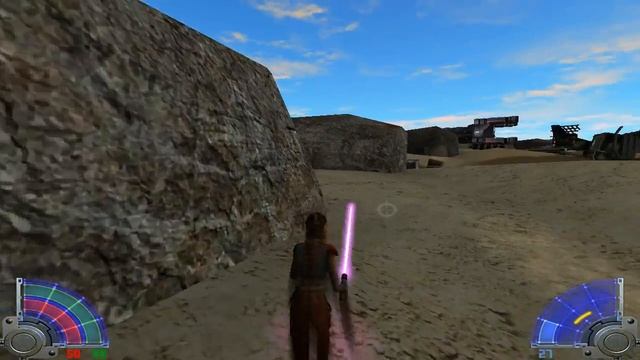 Star Wars Jedi Knight Jedi Academy - ЧЕРВИ ГИГАНТЫ АТАКУЮТ - Звёздные войны Академия джедаев [7]