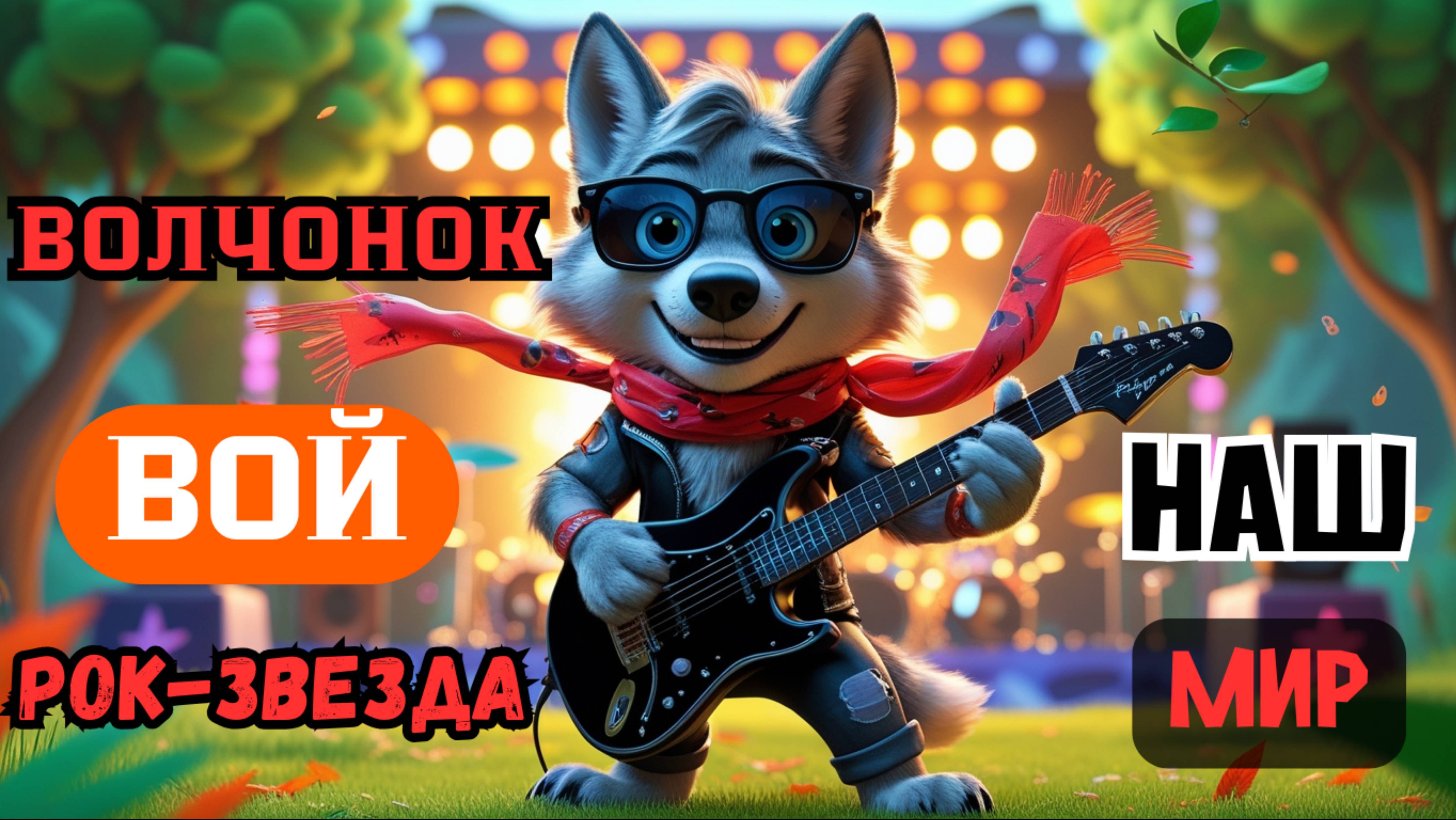 Рок-Концерт Волчонка: ЯРКИЕ Приключения!