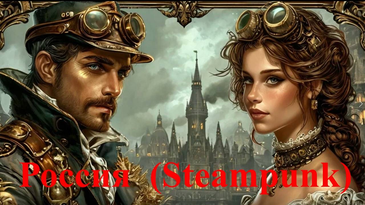 Россия  (Фантазия Steampunk) 2025