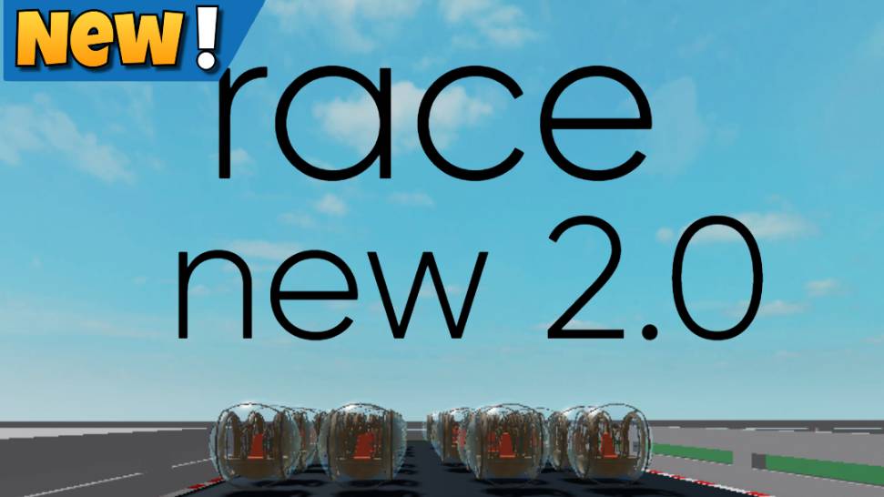 НОВАЯ Обнова в race roblox