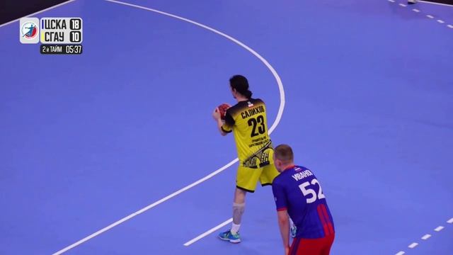 Броски СГАУ в игре ЦСКА - СГАУ