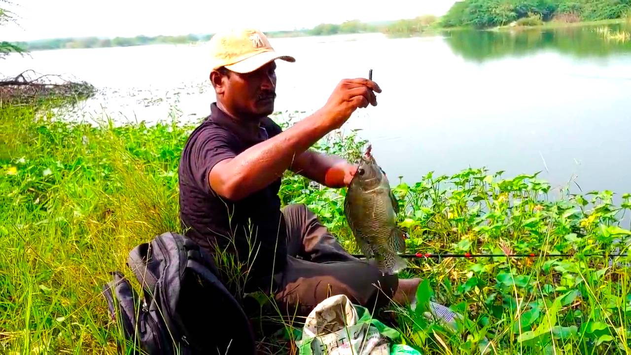 Красивая рыбалка как ловить рыбу очень простой способ поймать крупную рыбу на поплавочную удочку