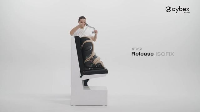 Как снять автокресло (вытащить из автомобиля) Pallas G2 CYBEX