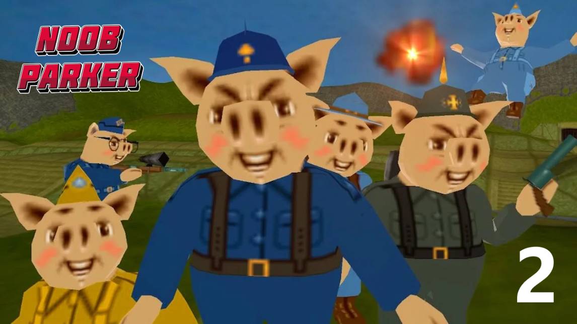 Hogs Of War Все медали, прохождение часть 2