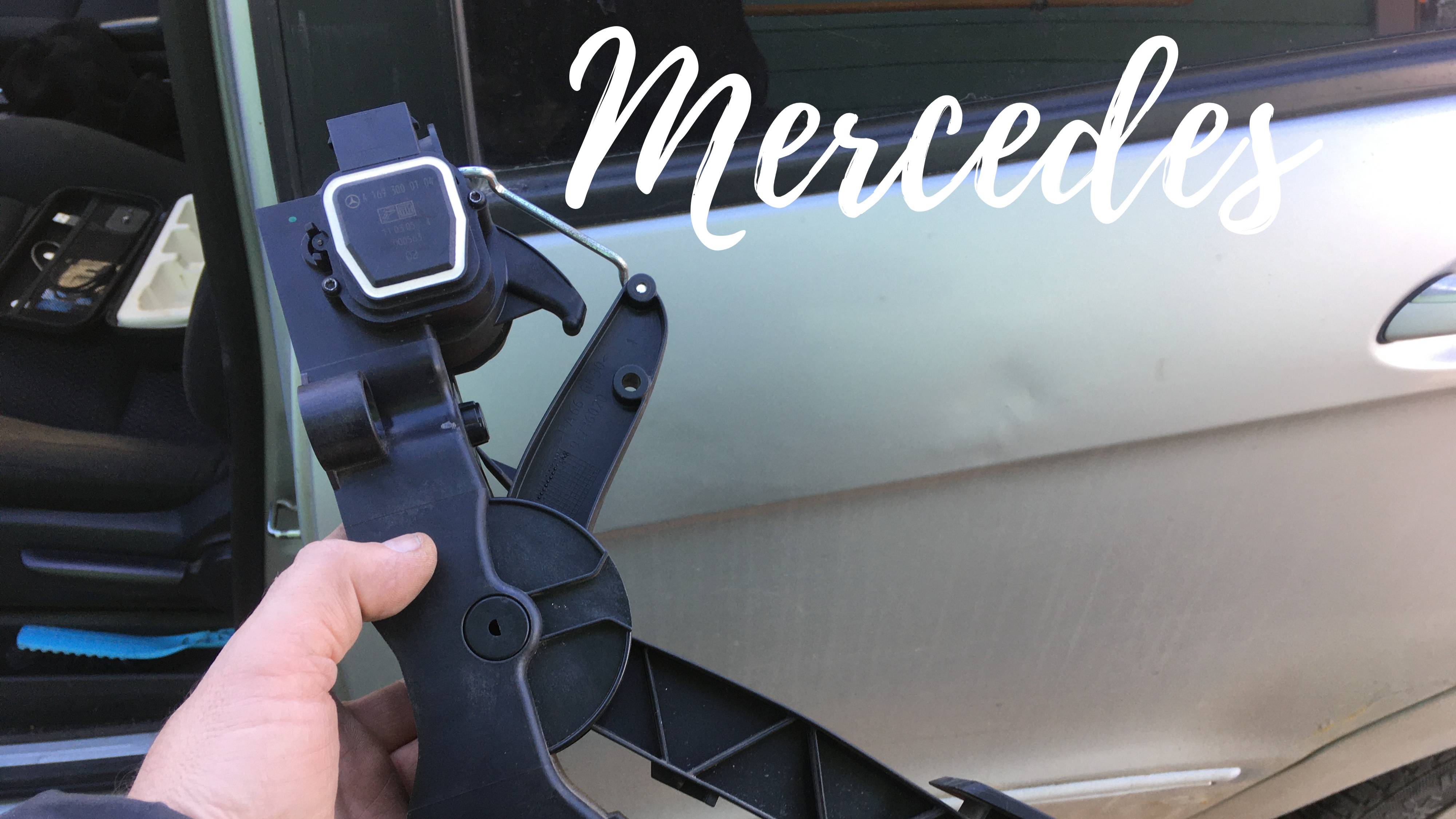 Педаль газа Мерседес