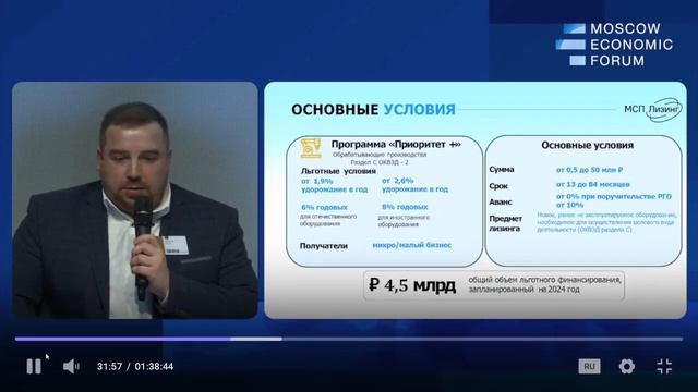 Роль лизинга в реализации нынешней промышленно технологической политики  Антон З