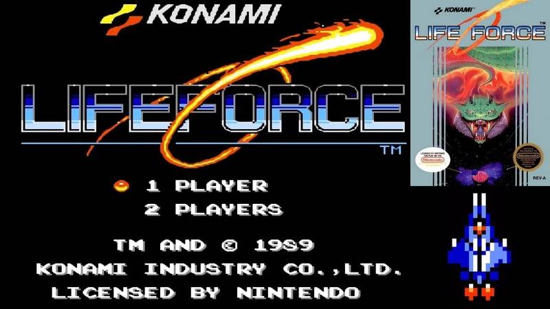 Прохождение БЕЗ СМЕРТЕЙ игры Life Force (Жизненная сила) на #денди #ретрогеймтаун #nec #dendy