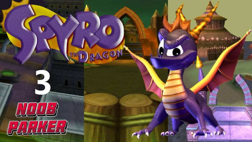 Spyro the Dragon спайро PS1 ретро ПРОХОЖДЕНИЕ 3