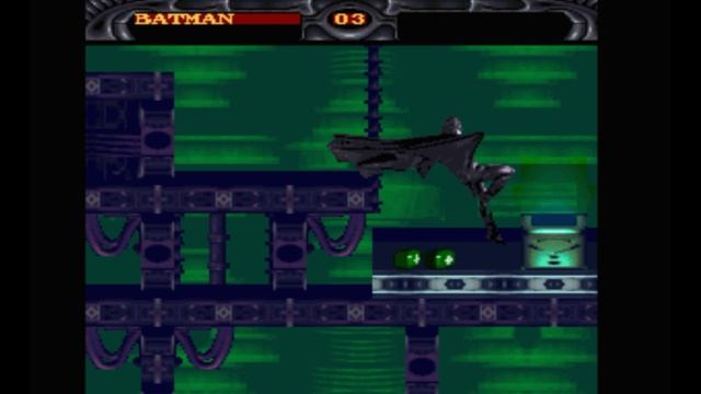 Super Nintendo (Snes) 16-bit Batman Forever Stage 8 Остров Лаборатория Загадочника Прохождение