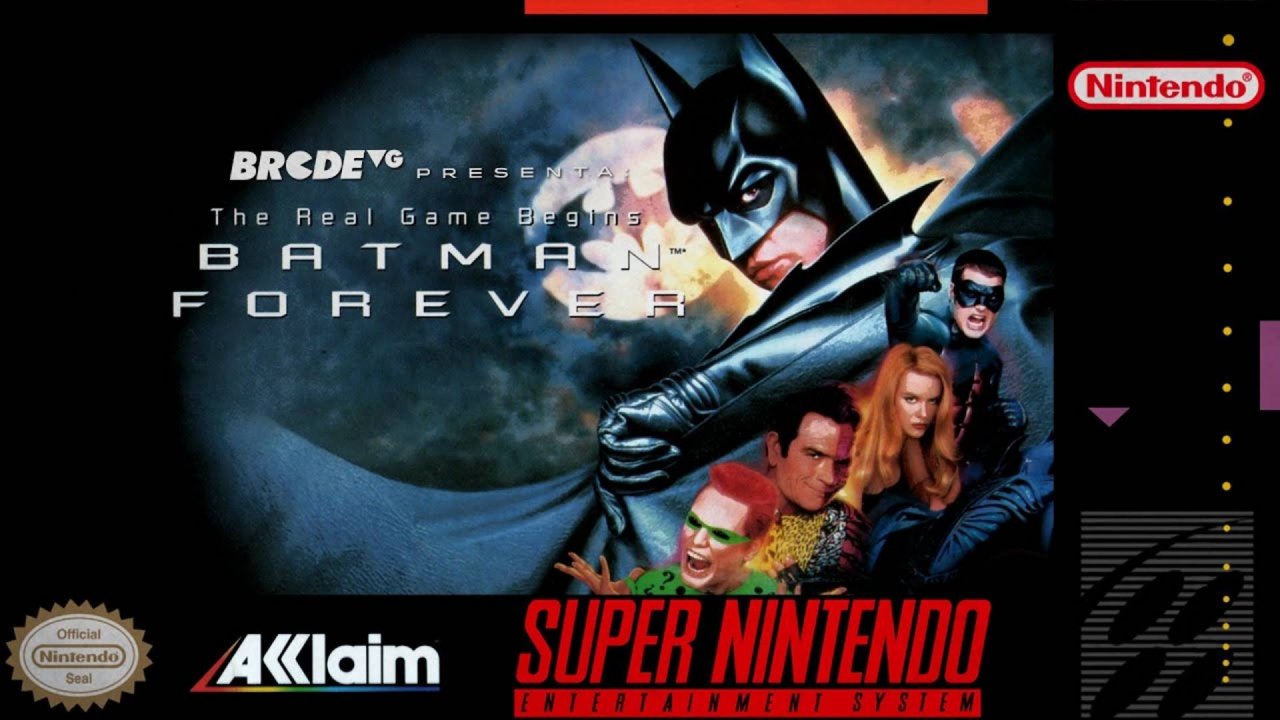 Super Nintendo (Snes) 16-bit Batman Forever Прохождение