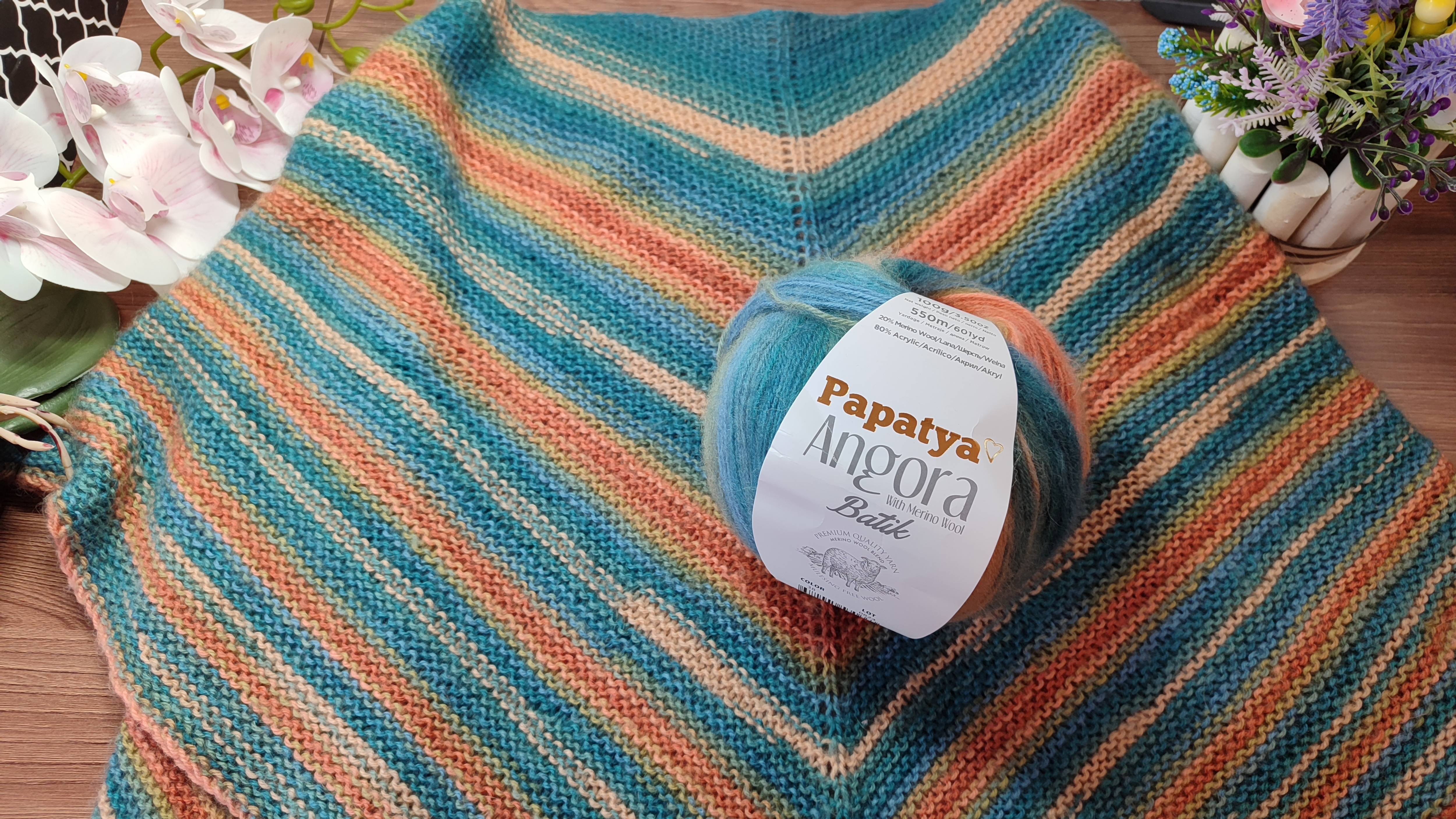 Шаль для начинающих