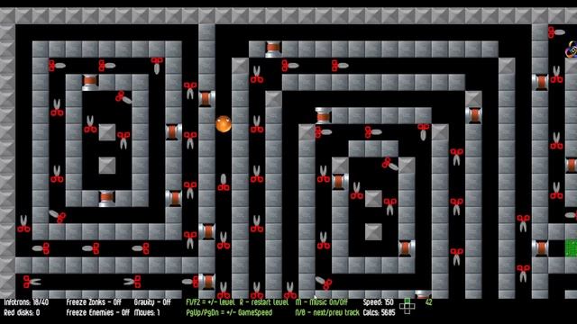 Supaplex: Level Collection 06 level 32 "SWEETERROR"