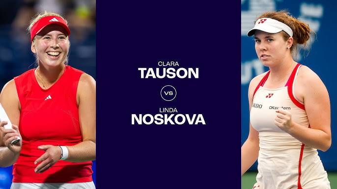 20.02.25. Клара Таусон - Линда Носкова. WTA 1000. Clara Tauson - Linda Noskova