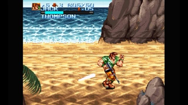 Super Nintendo (Snes) 16-bit Iron Commando Stage 7 / Железный Коммандос Уровень 7 Прохождение