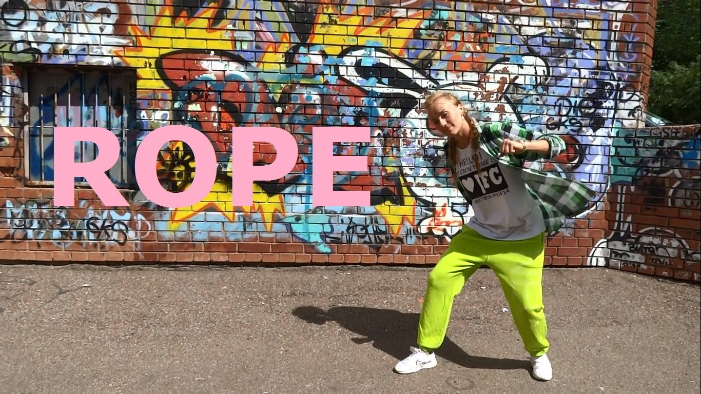 Хип-хоп база.  Hip-hop basic moves. Rope
