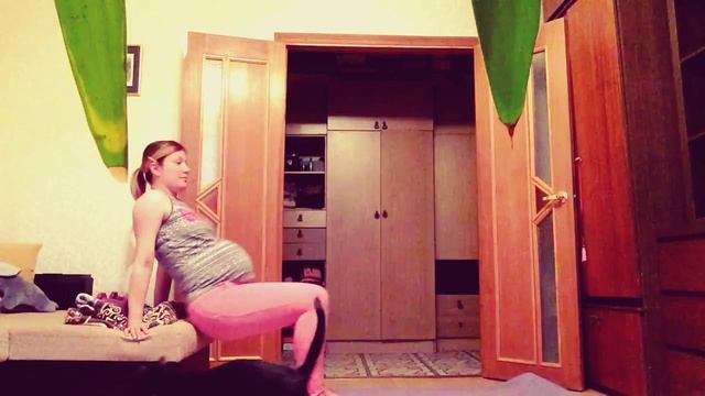 Фитнес в беременность 3й триместр руки для объятий № 19