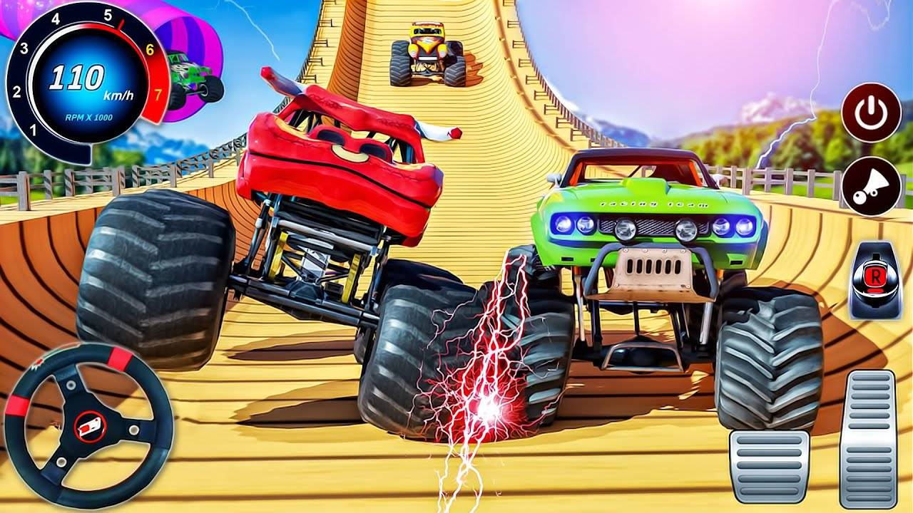 Машинки летают и прыгают! Развивающие мультики Машины помощники. Мультфильмы про машинки