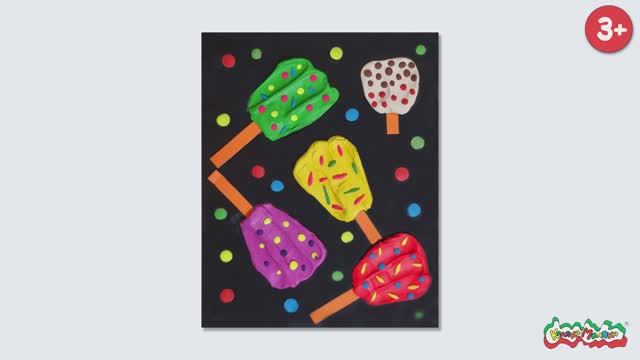 Мороженое своими руками! 🍦🍧 Лепим из пластилина и картона