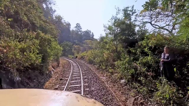 🚄 4К SmartTV ➤ Железная дорога Калка-Шимла, часть 1-ая: Калка - Сонвара, Индия! UHD 25fps