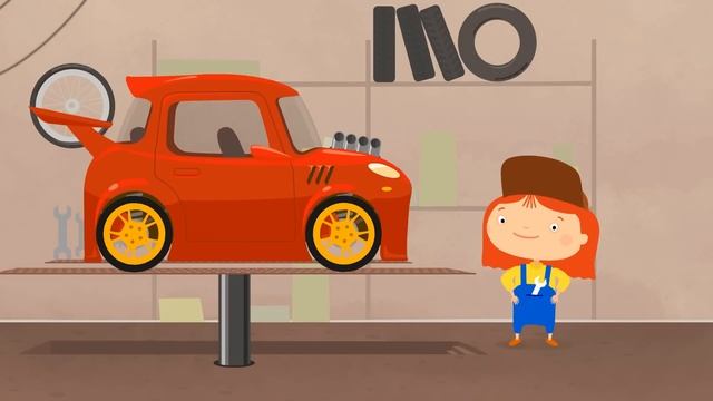 Мультик Доктор Машинкова - Супер Быстрый Автомобиль