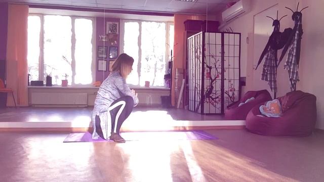 Йога в беременность 3й триместр Стабилизация сил №21