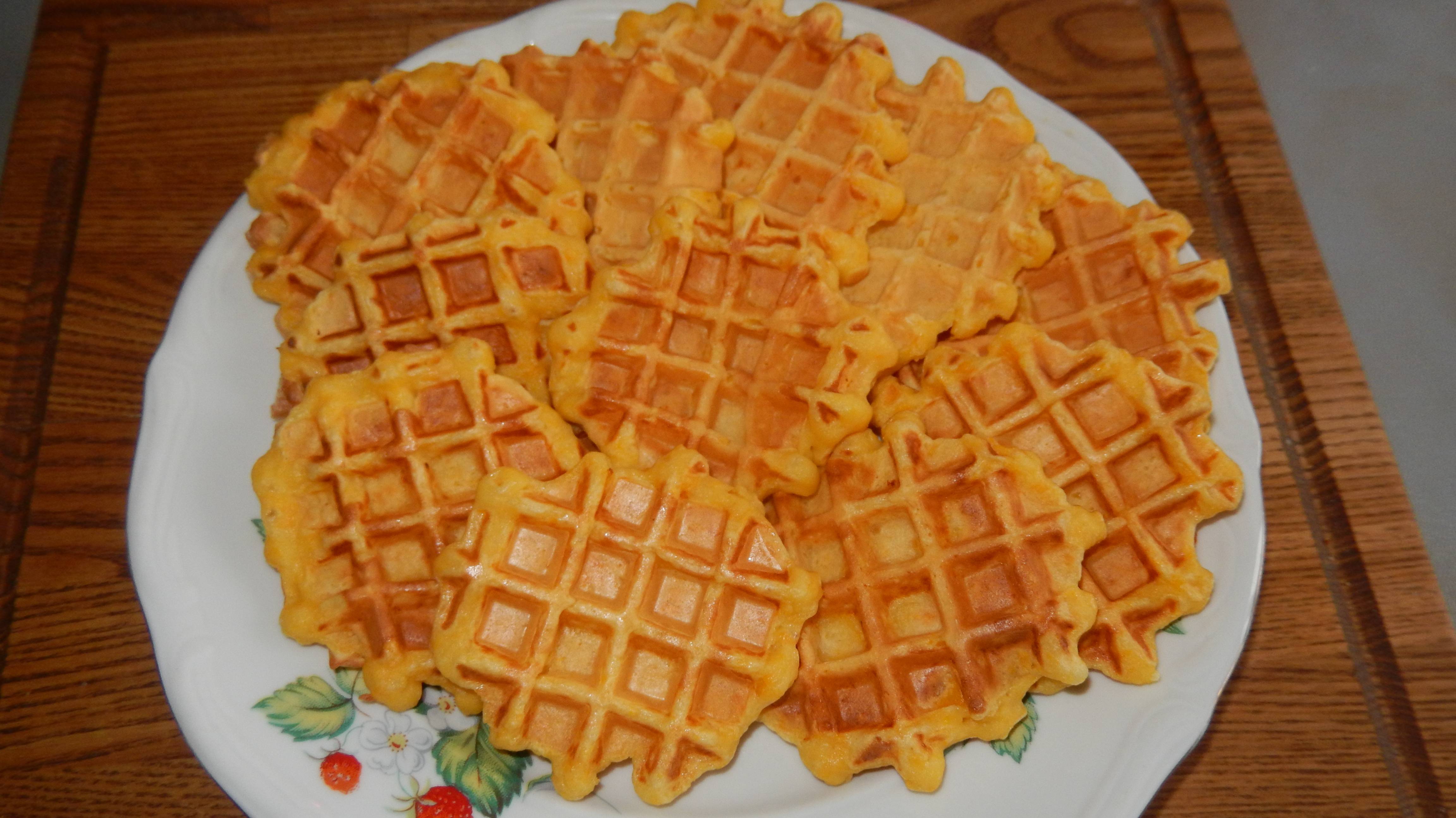 Рецепт.  4 Завтрака...  Новая помощница. Закусочные вафли.  Постная неделя....Кулинарим с Людмилой.