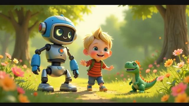 Дачные приключения Мити и его друзей Глава 1_ Когда игрушки оживают