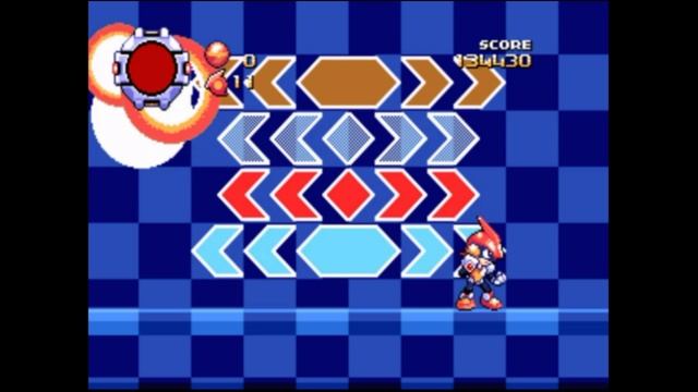 Sega Mega Drive 2 (Smd) 16-bit Pulseman Battle with Bosses / ПульсМен Битва с Боссами