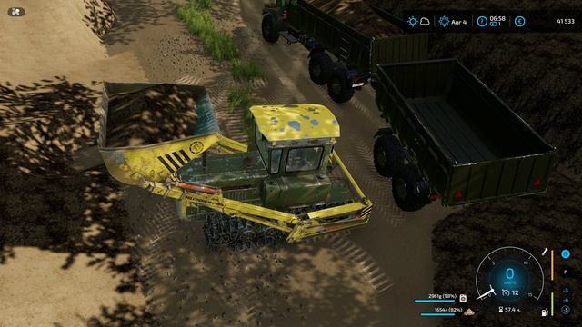 FS22   Сельхоз  войска #7    Песочный  бизнес .               карта  Краснополье .