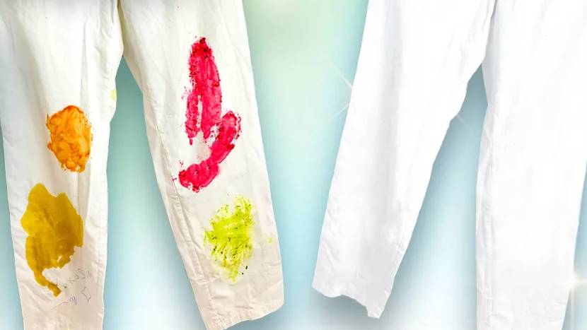 Вы УДИВИТЕСЬ результату! Полезный совет как отстирать пятна кофе, травы и чернил с белой одежды