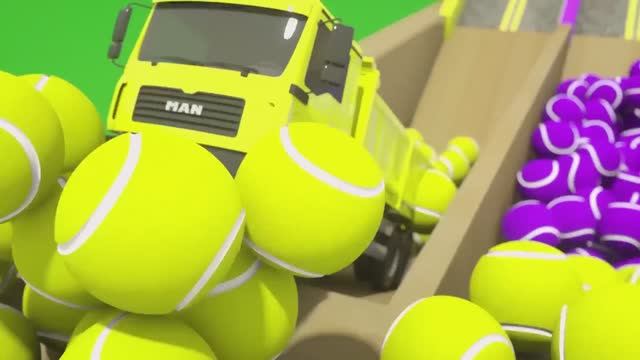 Развивашки для детей! Колёса на автобусе - Колёса в форме футбольного мяча — детские стишки и песенк