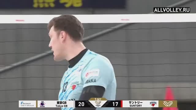 Волейбол. Япония. Токио Грейт Бирс — Сантори Санбёрдз