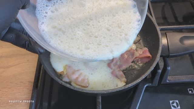 Омлет с беконом | омлет рецепты | рецепты просто.mp4