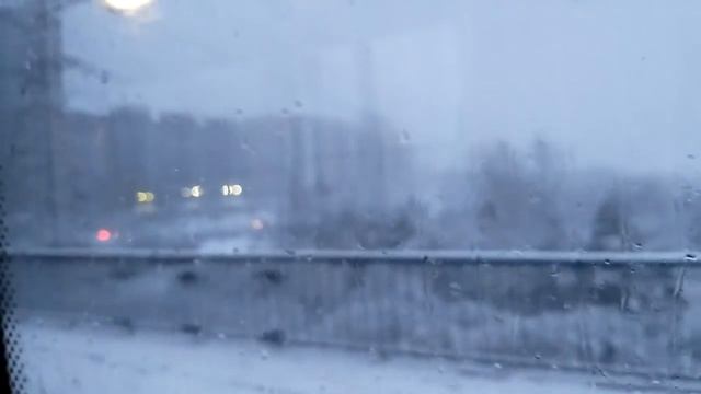 Еду на очень малой скорости в 623 автобусе