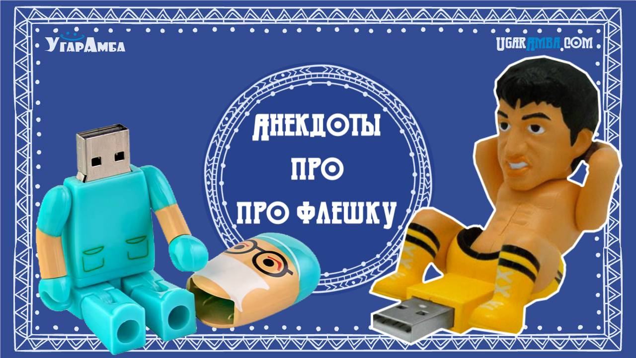 Анекдоты про флешку | Анекдоты в тему №2