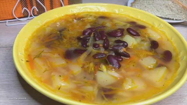 Щи из квашеной капусты с фасолью | щи из квашеной капусты | щи рецепт | рецепты просто