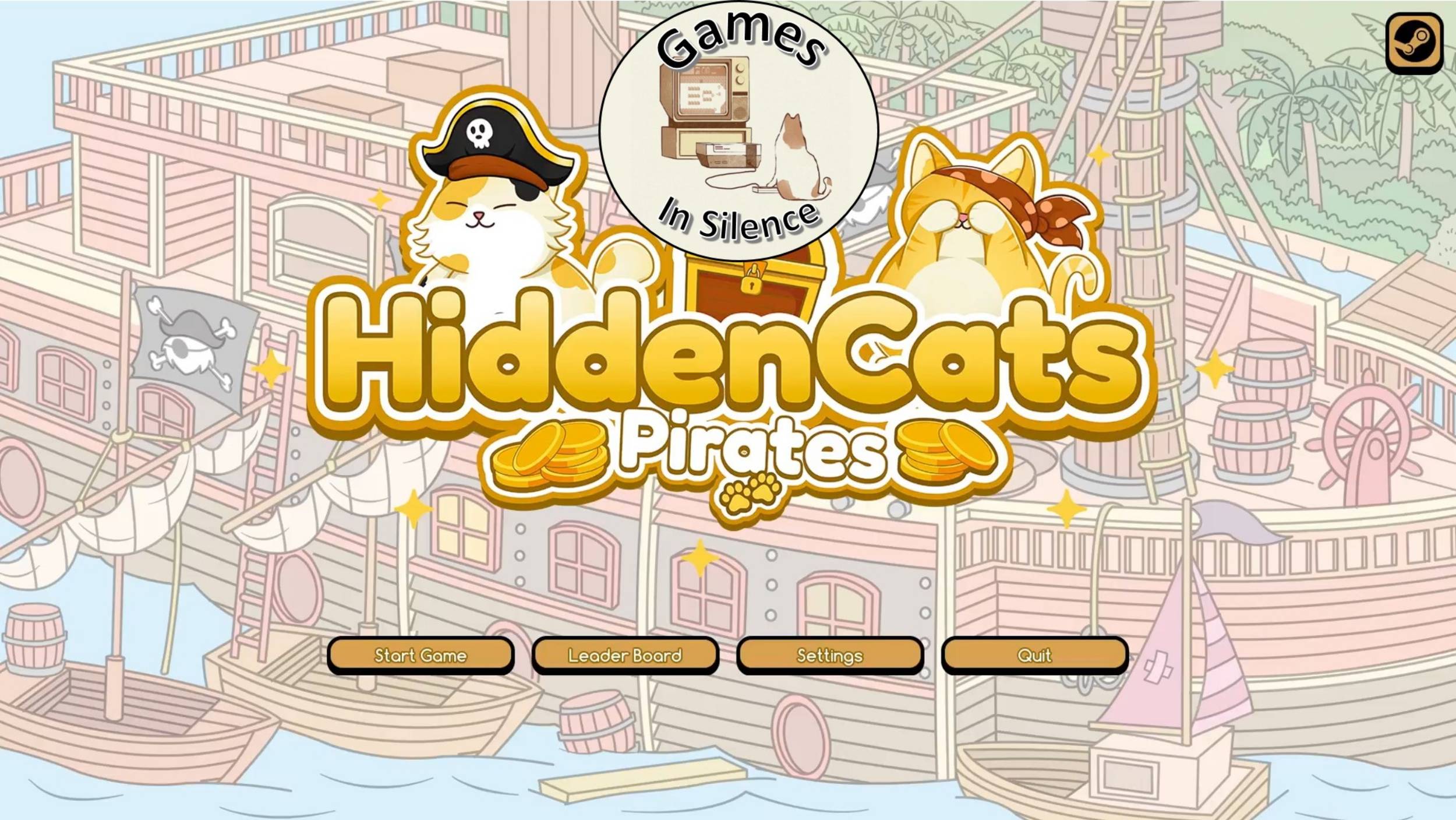 Hidden Cats. Pirates