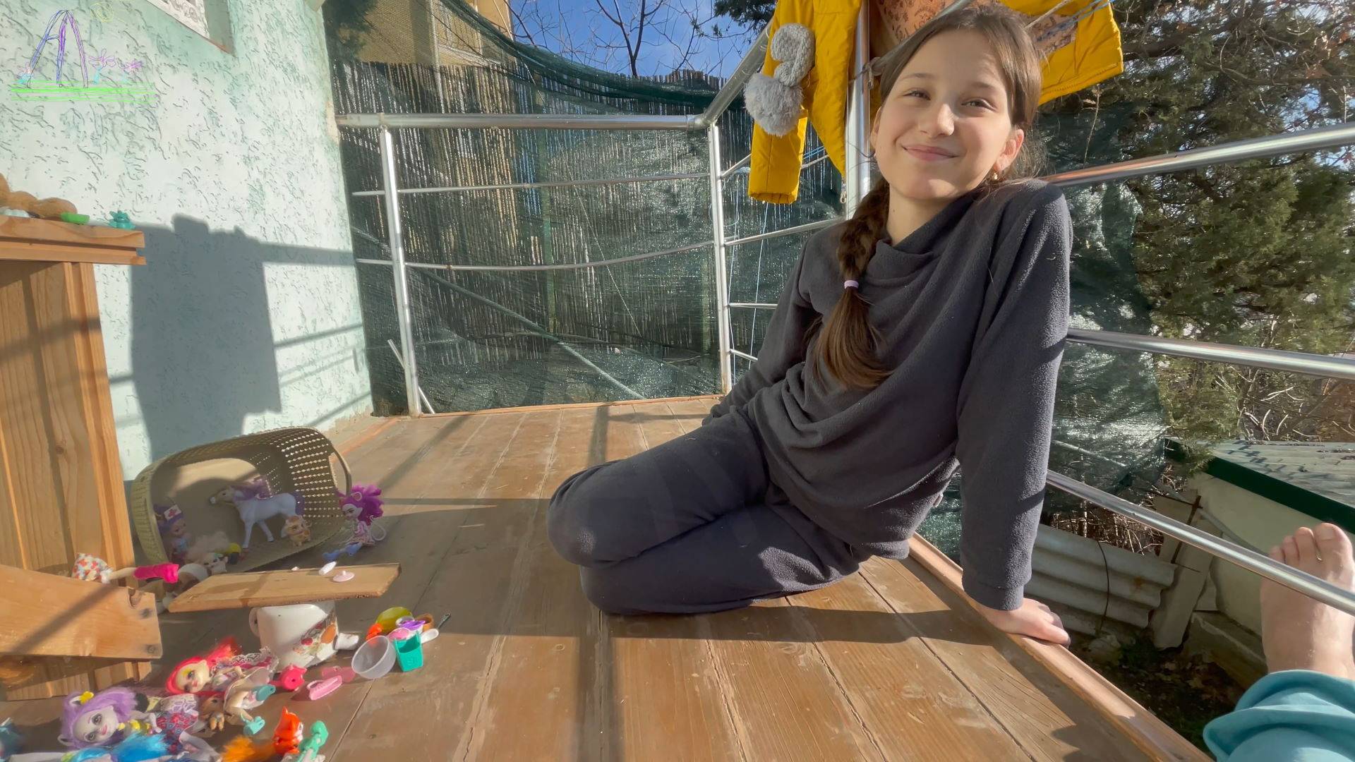 Пикник среди зимы. Часть 3 (заключительная). 10.01.25  #АндрейЛиля #andrliliya #гаспра #юбк