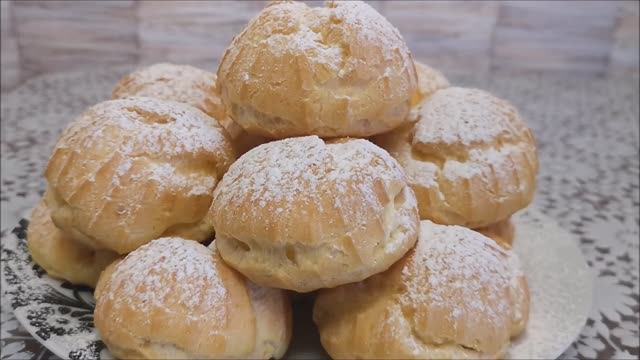 Пирожные ПРОФИТРОЛИ получатся у каждого. НОВЫЙ РЕЦЕПТ!!!