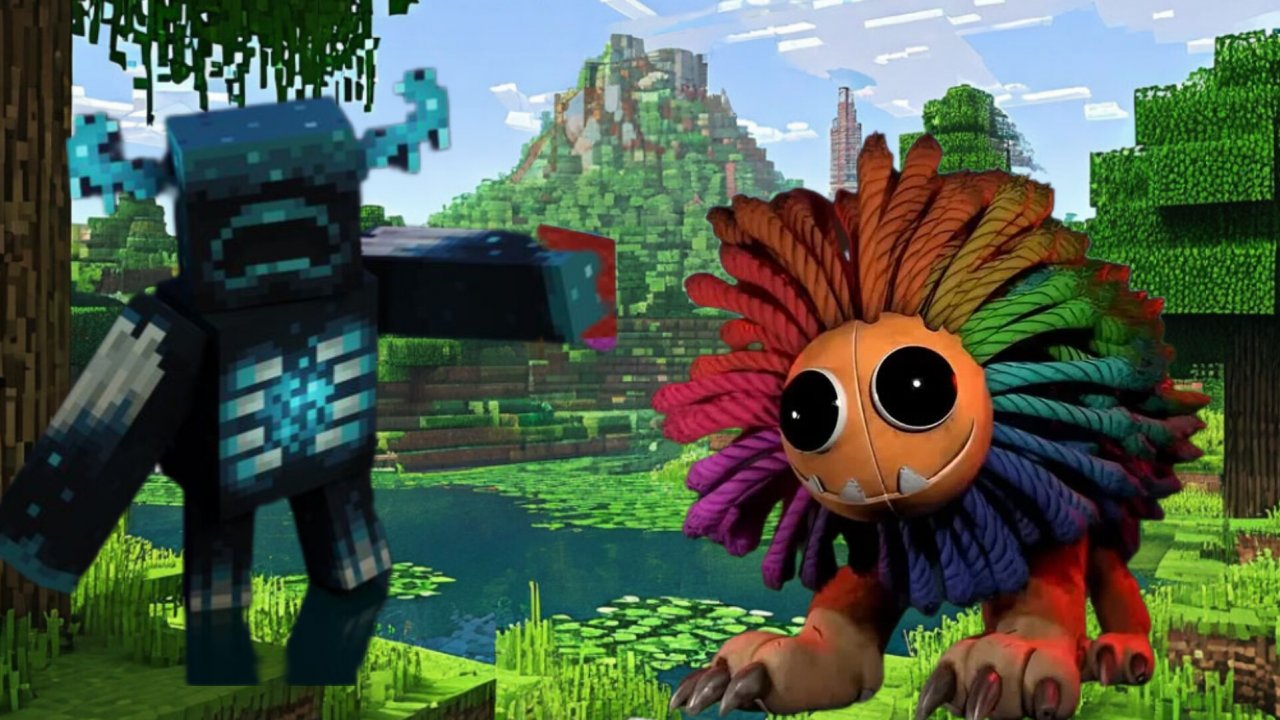 Новая версия дополнения Poppy Playtime 4 для Майнкрафта Bedrock