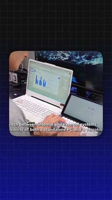 Мини-ноутбук с механической клавиатурой